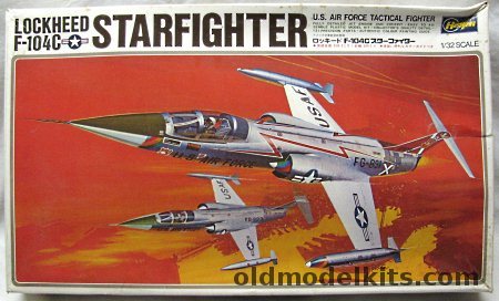 Hasegawa 1/32 Lockheed F-104C Starfighter - USAF, S17 plastic model kit